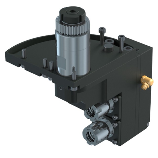 Can be use on CNC Lathe Driven Tool Holder適用CNC車床刀座STRA 角度調整二軸正面偏心座