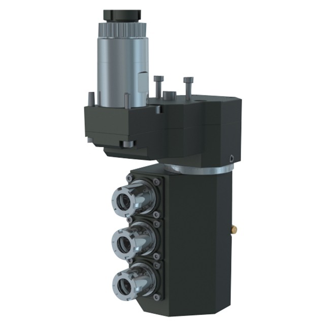 Can be use on CNC Lathe Driven Tool Holder適用CNC車床刀座Star角度調整三軸正面偏心座