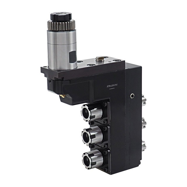 STAR動力刀座Lathe Tool Holder可做車削、鑽孔、攻牙、側面銑削、側面切槽、曲線銑削、角度鑽孔、端面切槽