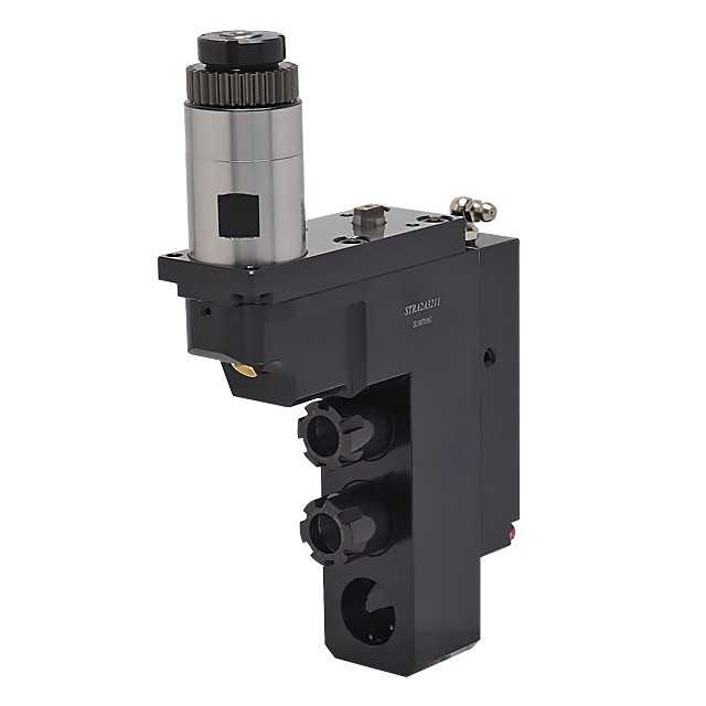 STAR動力刀座Lathe Tool Holder可做車削、鑽孔、攻牙、側面銑削、側面切槽、曲線銑削、角度鑽孔、端面切槽