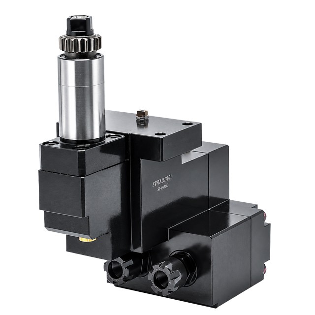 STAR動力刀座Lathe Tool Holder可做車削、鑽孔、攻牙、側面銑削、側面切槽、角度鑽孔、端面切槽