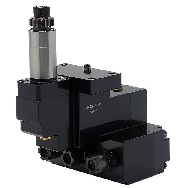 STAR動力刀座Lathe Tool Holder可做車削、鑽孔、攻牙、側面銑削、側面切槽、曲線銑削、角度鑽孔、端面切槽