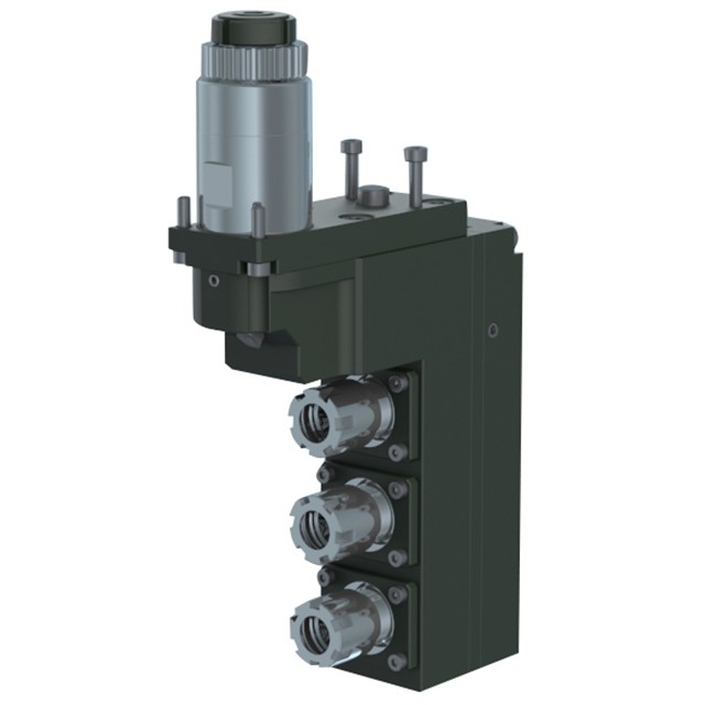 STAR動力刀座Lathe Tool Holder可做車削、鑽孔、攻牙、側面銑削、側面切槽、曲線銑削、角度鑽孔、端面切槽