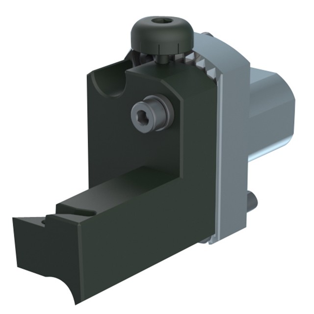 Star 背加工可調式勾刀座 Boring bar holder for sub spindle (Center adjustable) strba22000