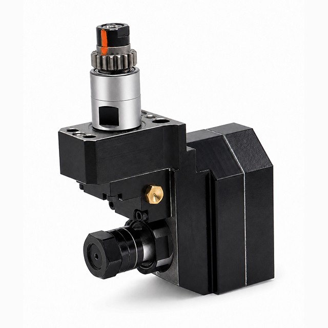 STAR背加工鋸片座動力刀座Lathe Tool Holder可做車削、鑽孔、攻牙、側面銑削、側面切槽、曲線銑削、角度鑽孔、端面切槽