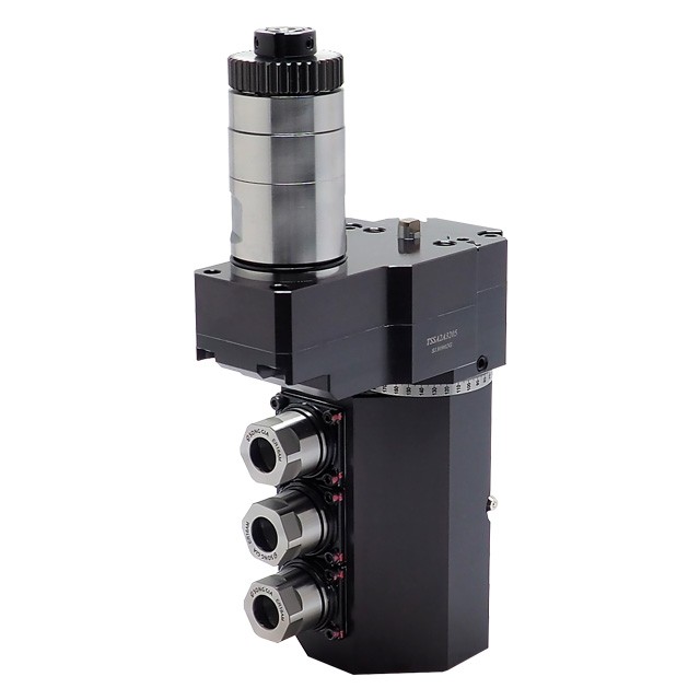 3-spindle drilling/milling unit