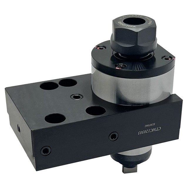 Axial drilling/milling unit