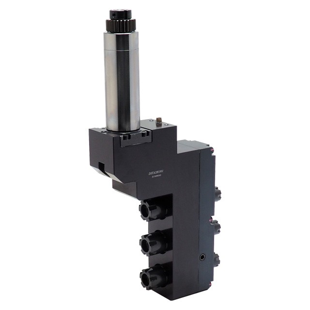 3-spindle double drilling/milling unit