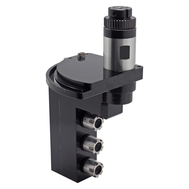 角度調整三軸正面偏心座