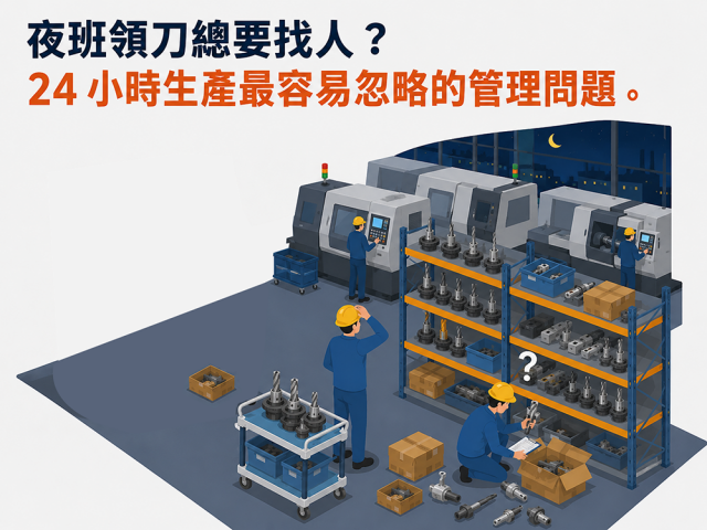解析刀具盤點不準與庫存管理問題